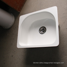 The newly designed acrylic irregular kitchen single bowl unique sinks